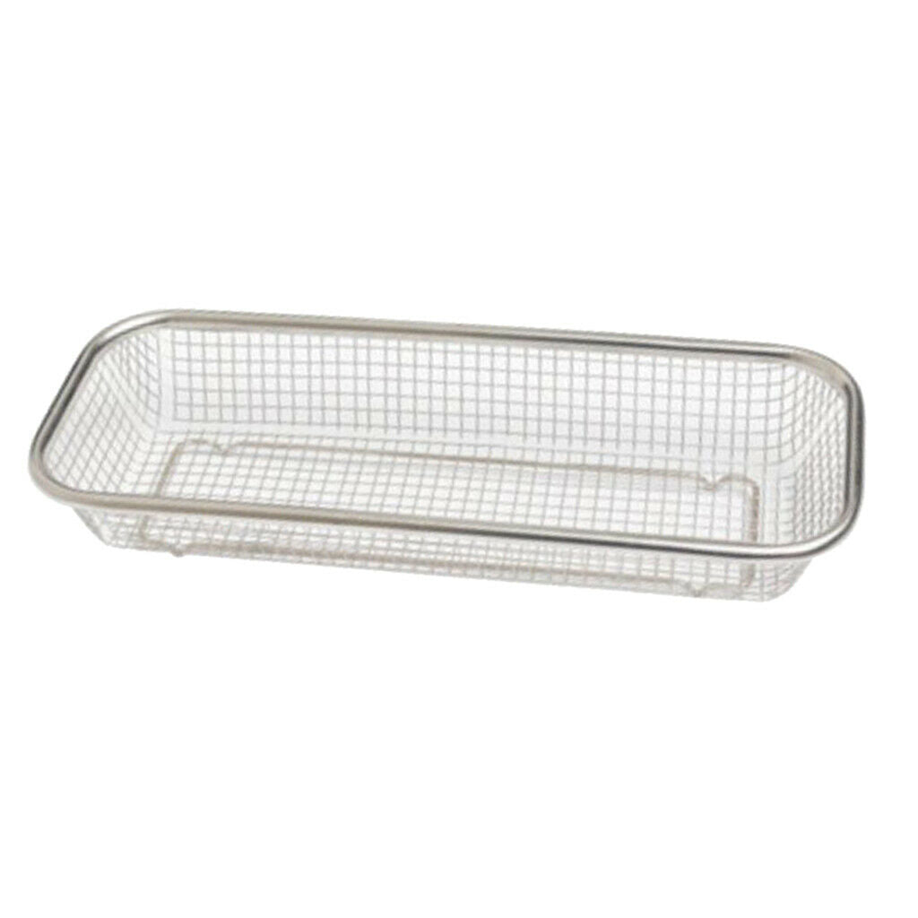 Stainless Steel Rice Drainer Basket Strainer Kitchen Colander Vegetable Wash