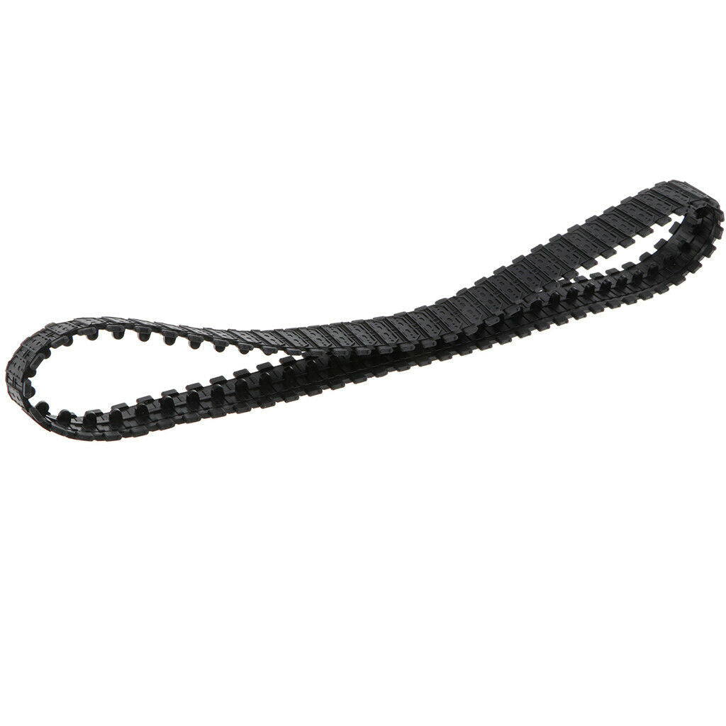 2 Pairs Of 66cm Rubber Tank Track For DIY Robot Replacement