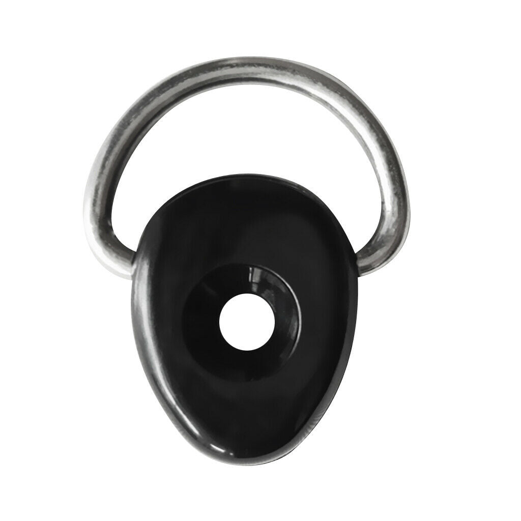 2 Pairs Stainless Steel D Ring Loop Deck Fitting for Kayak Rigging Bungee