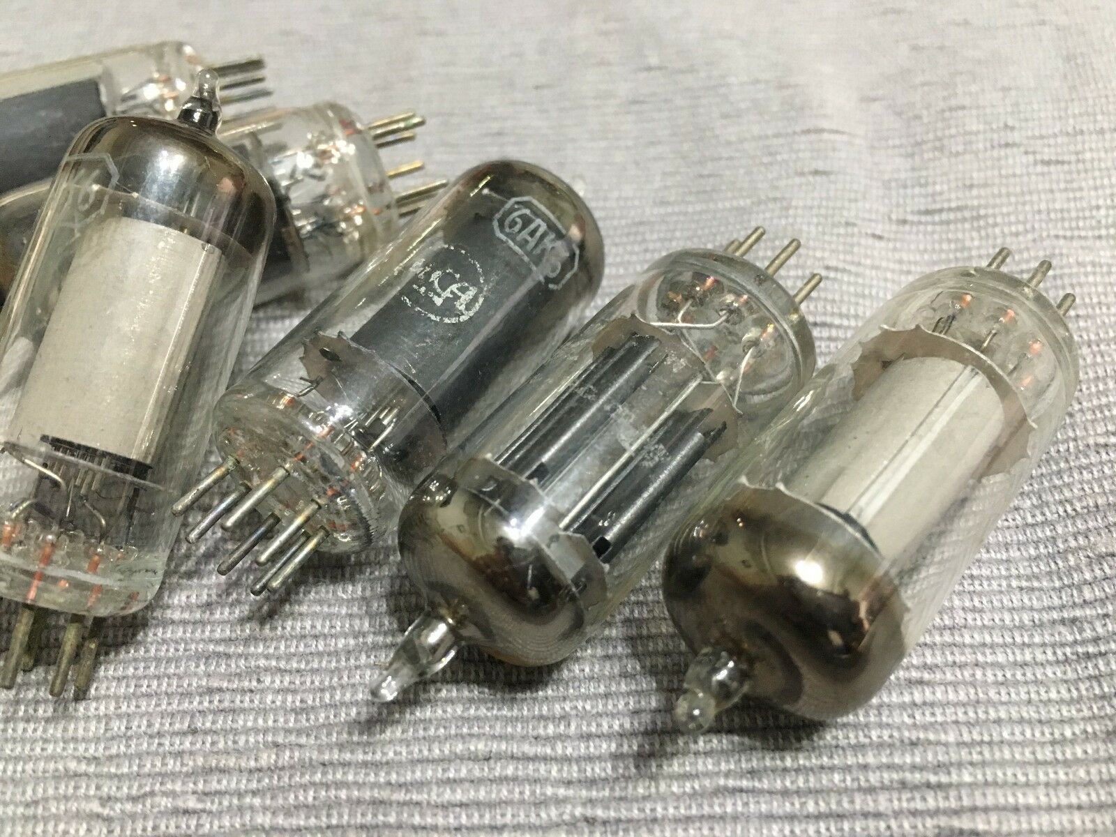 10pcs - 6AK6 Mixed Brands (NO Chinese) Vacuum tube