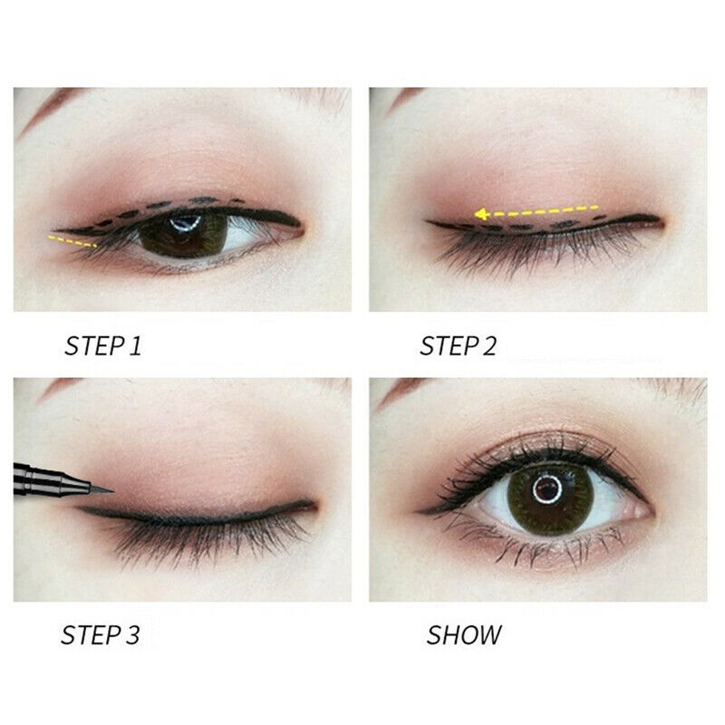 Waterproof Not Blooming Eyeliner Pencil Long-lasting No Fade Sexy Colorful  JD