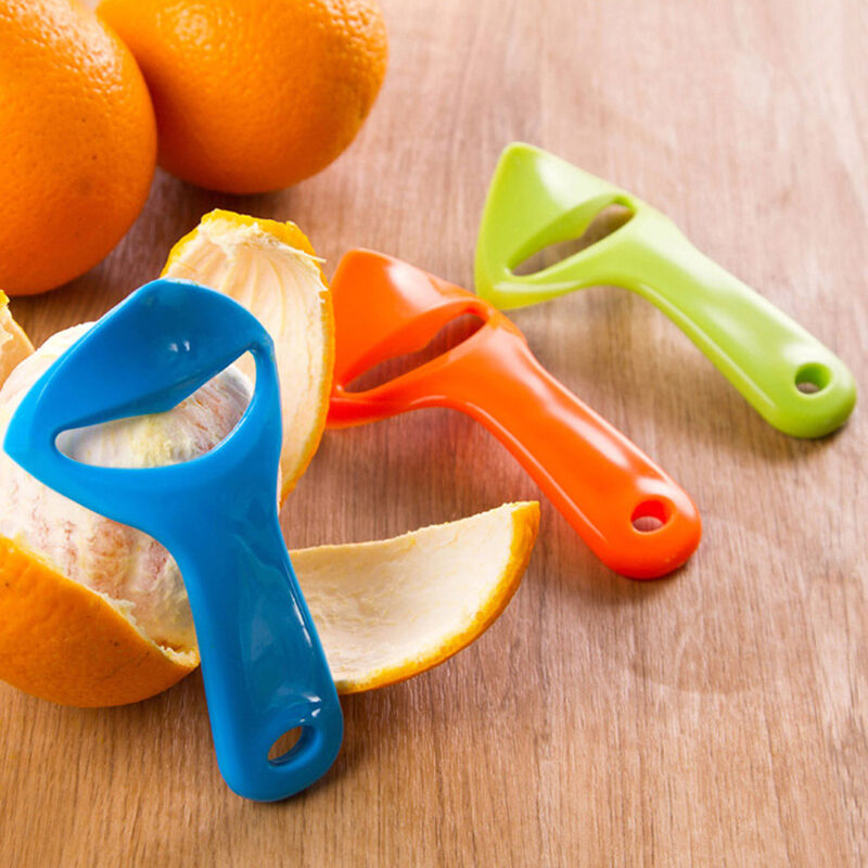 Citrus Orange Opener Peeler Slicer Cutter Plastic Lemon Fruit Skin Remove.l8