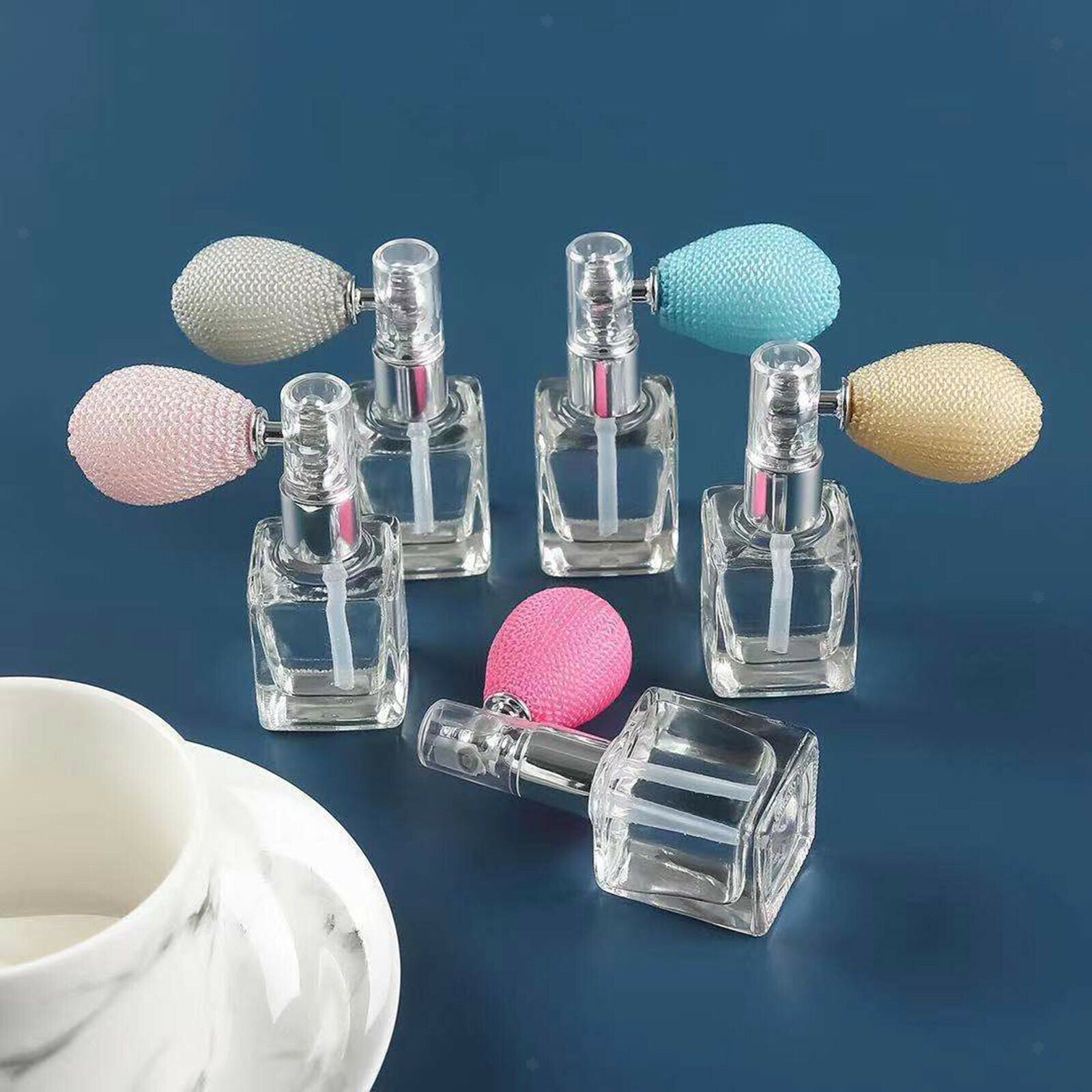 Highlighter Powder Spray Bottle Glitter Face Beauty Makeup Spray Square