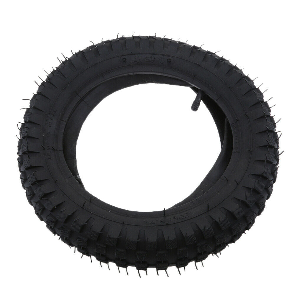 Rubber 12.5x2.75 Scooter Tyre & Inner Tube Set for  MX350 MX400