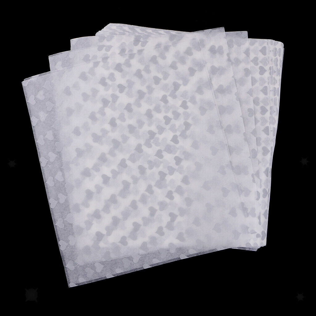 50 Nice Candy Paper Wrapping Candy Wrapper Wax Wrap Paper Wax Sheets 22x25cm