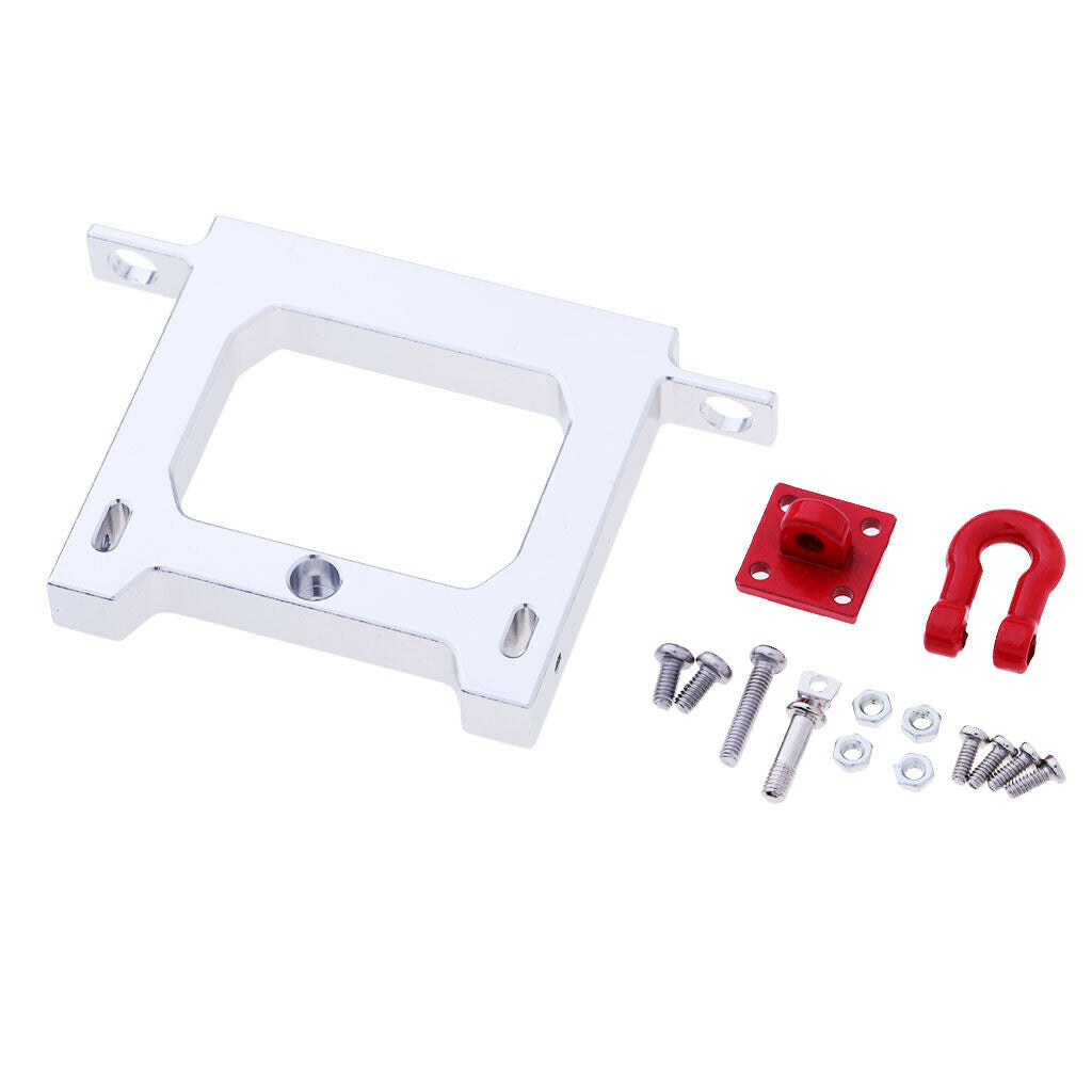 RC Rear Bumper & Tow Hook for WPL B14 B16 B24 RC Car Truck Replacement DIY