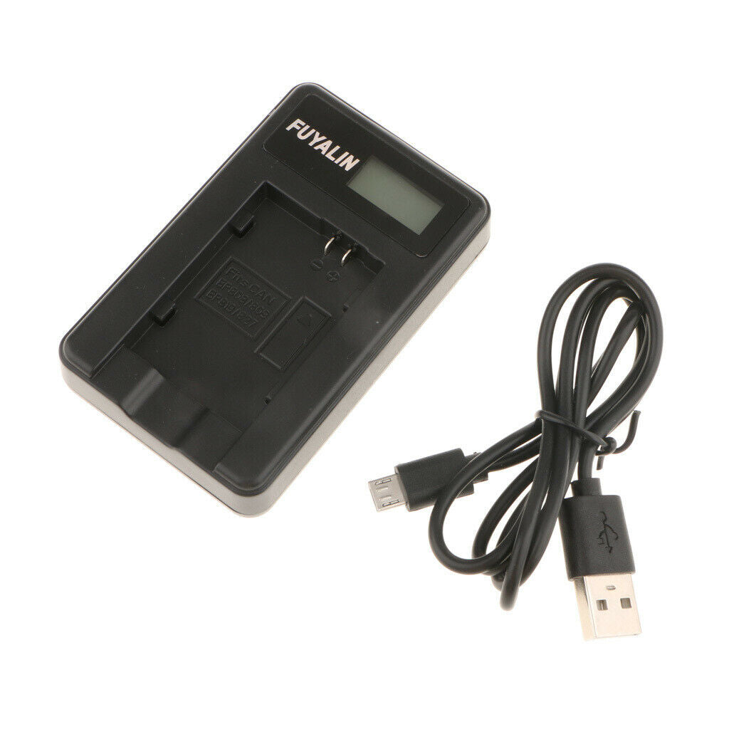 BP808 Replacement Battery Charging Charger USB Cable Cord for Canon FS100