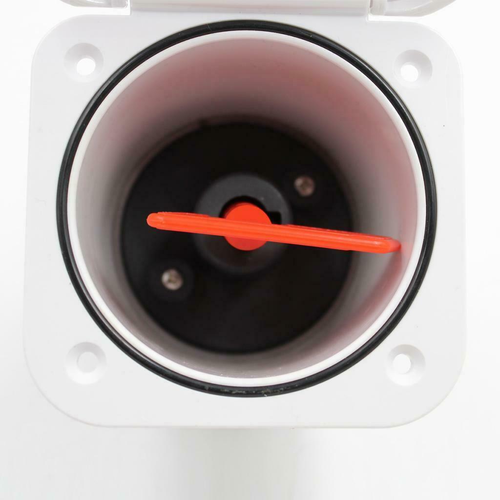 White Marine Battery Cut Off Isolator Switch Disconnect Key