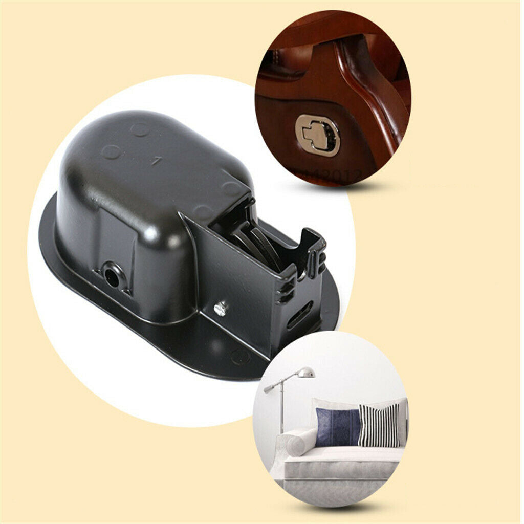Plastic Release Pull Sofa Release Lever Replacement Chrome Plated Black