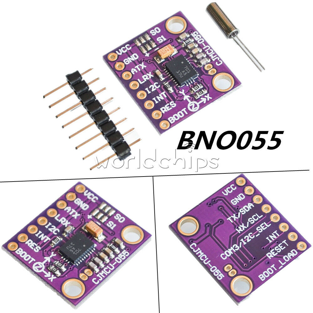 9DOF BNO055 MCU Intelligent 9 Axis Attitude Sensor Absolute Orientation Module