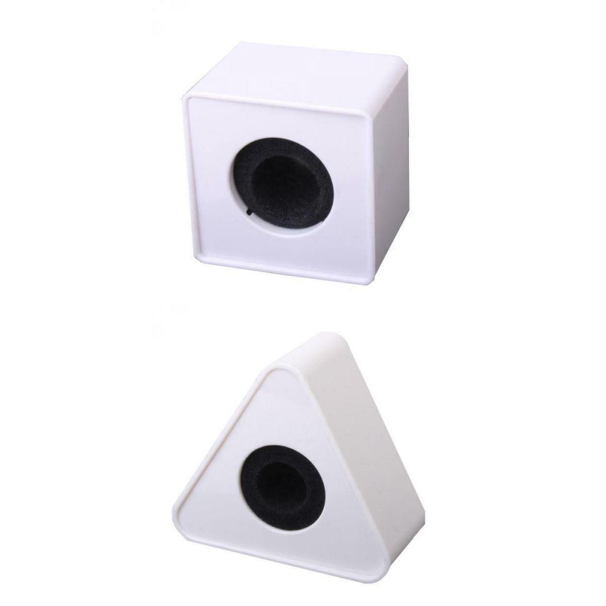Triangular Durable Plastic Square Mic + Microphone