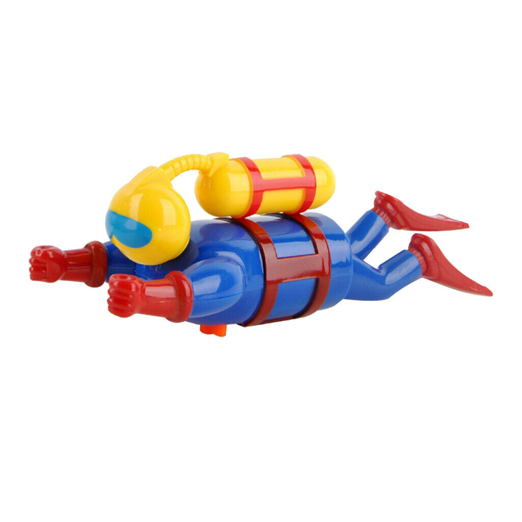 Fun Wind Up Swimmers Clockwork Toys Baby Bath Sinking Toys Shower Games Gift