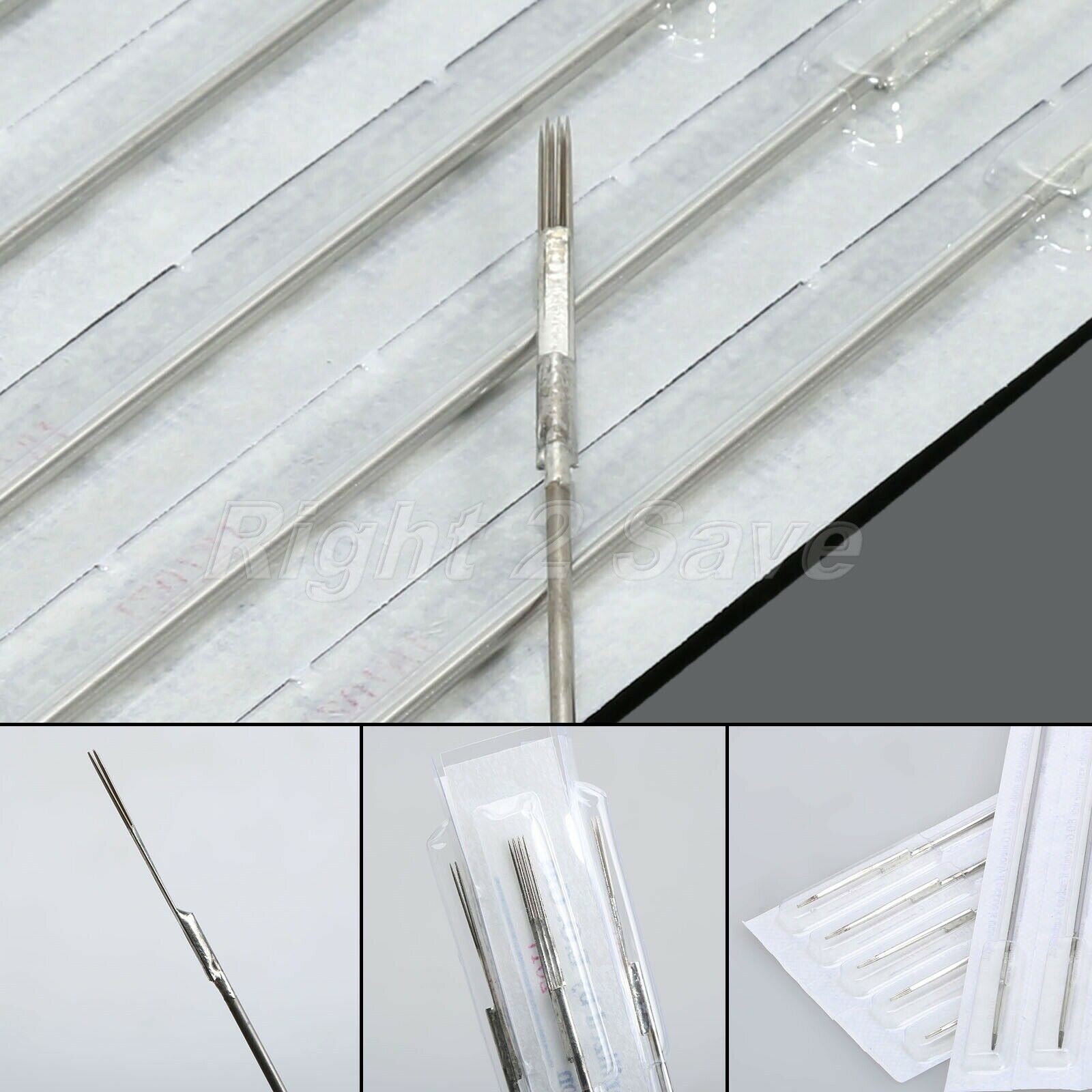 10pcs 7M1 Tattoo Needles Round Liner Sterilized Disposable For Tattoo Machines