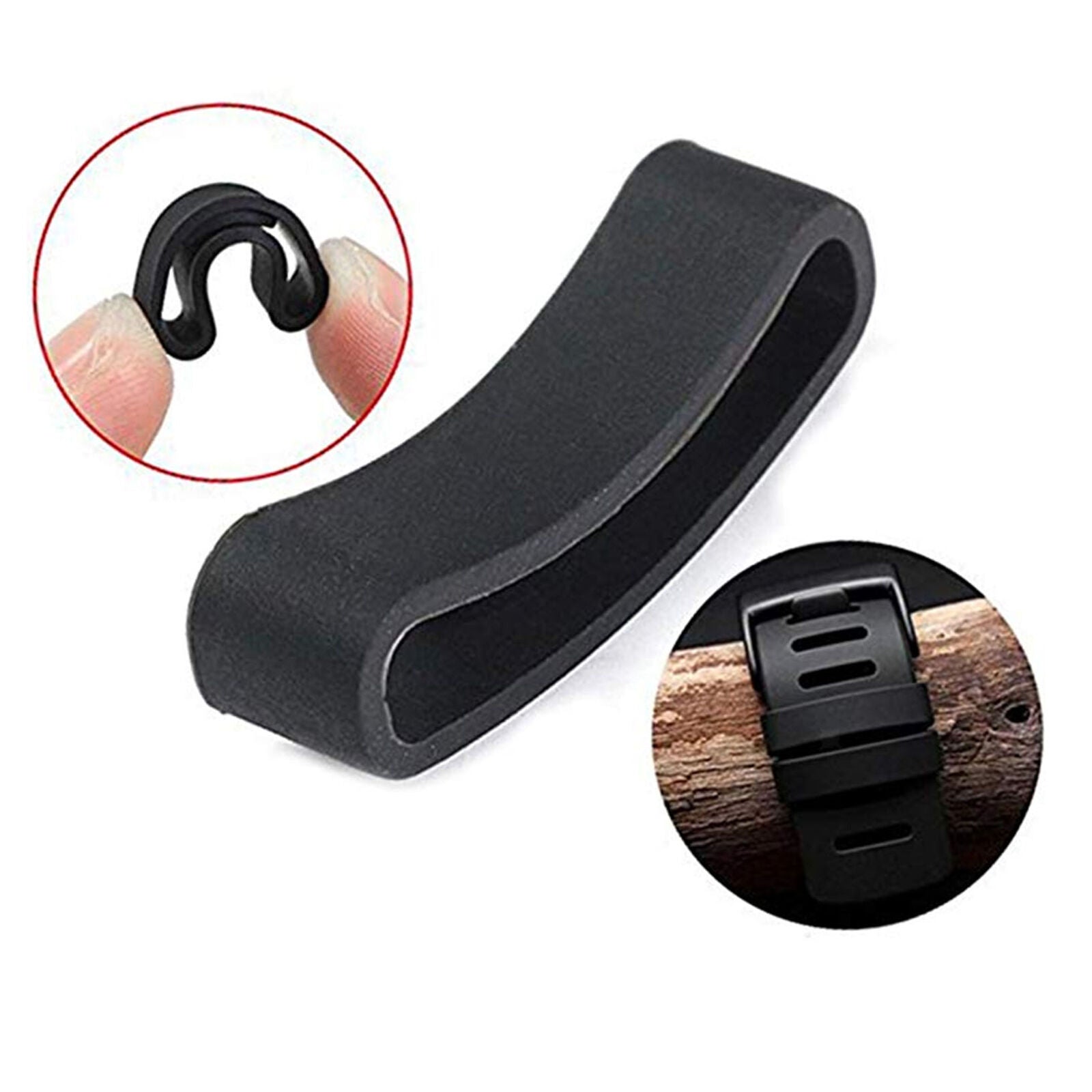 10pcs Silicone Fastener Ring for Sunnto Core Watch Strap Security Retainer