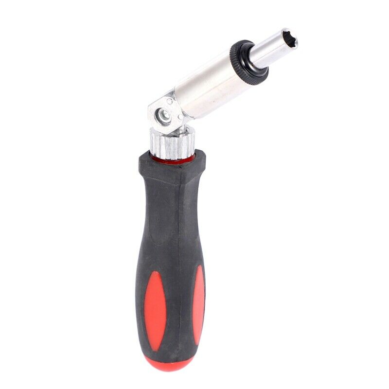 0-180 Degree Multi Function Ratchet Screwdriver 1/4 Inch Inside Hexagon InterfA2