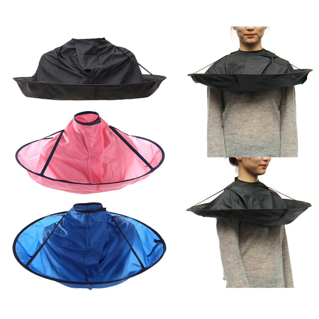 3x Professional DIY Hair Cutting Cape Hair Catcher Haircut Cloth Accessories