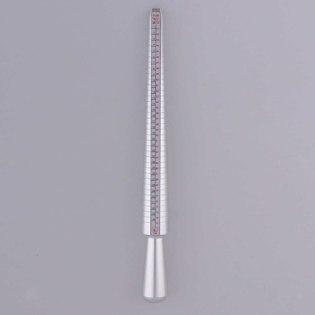Jewelry Sizer Mandrels Finger Ring Making Tool Measurement /Adjuster Kit