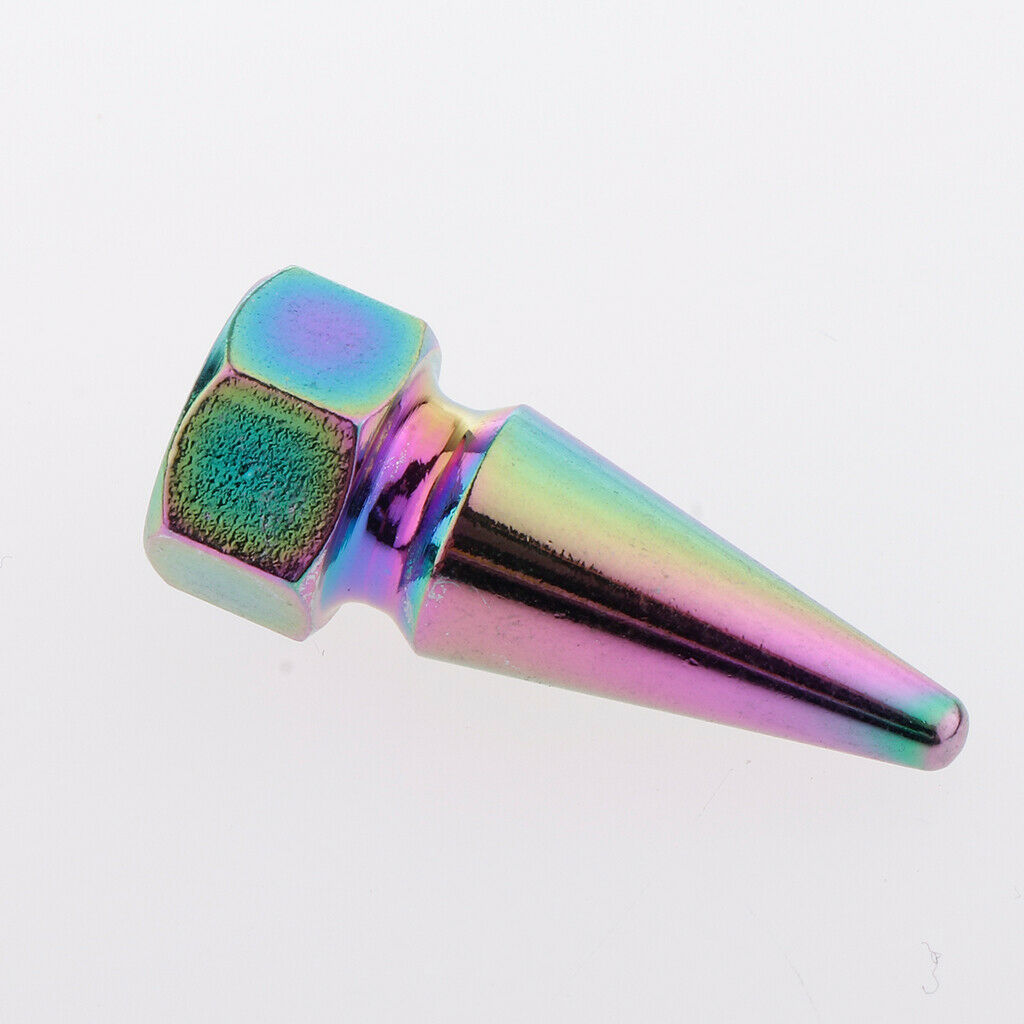 Aluminum Alloy Tire Stem Valve Caps  Dust Cover for Car Motorcycle 3.1x1.4cm