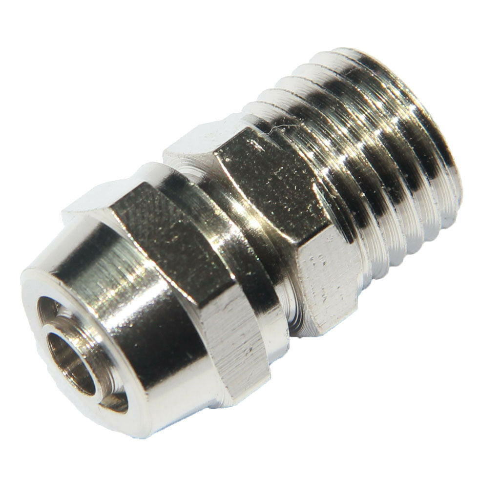 1/4" 8mm Air Line Tube Hose Connector Splitter Adapter Joint Fitting Coupler