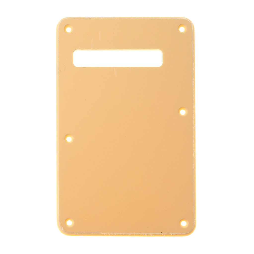 Guitar Backplate Back Plate for ST SQ Electric Guitar Beige