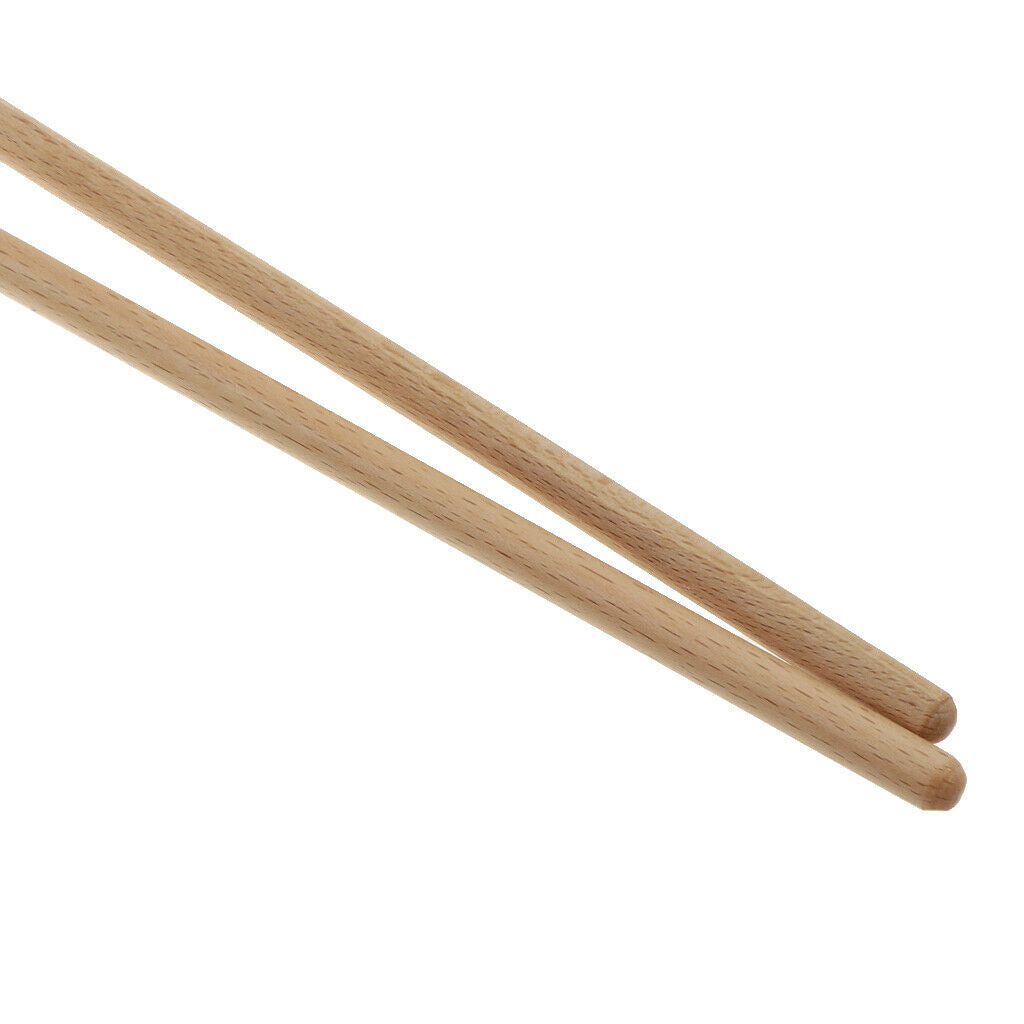 1 Pair Marimba Mallets with Wood Handle for Musical Percussion Instrument