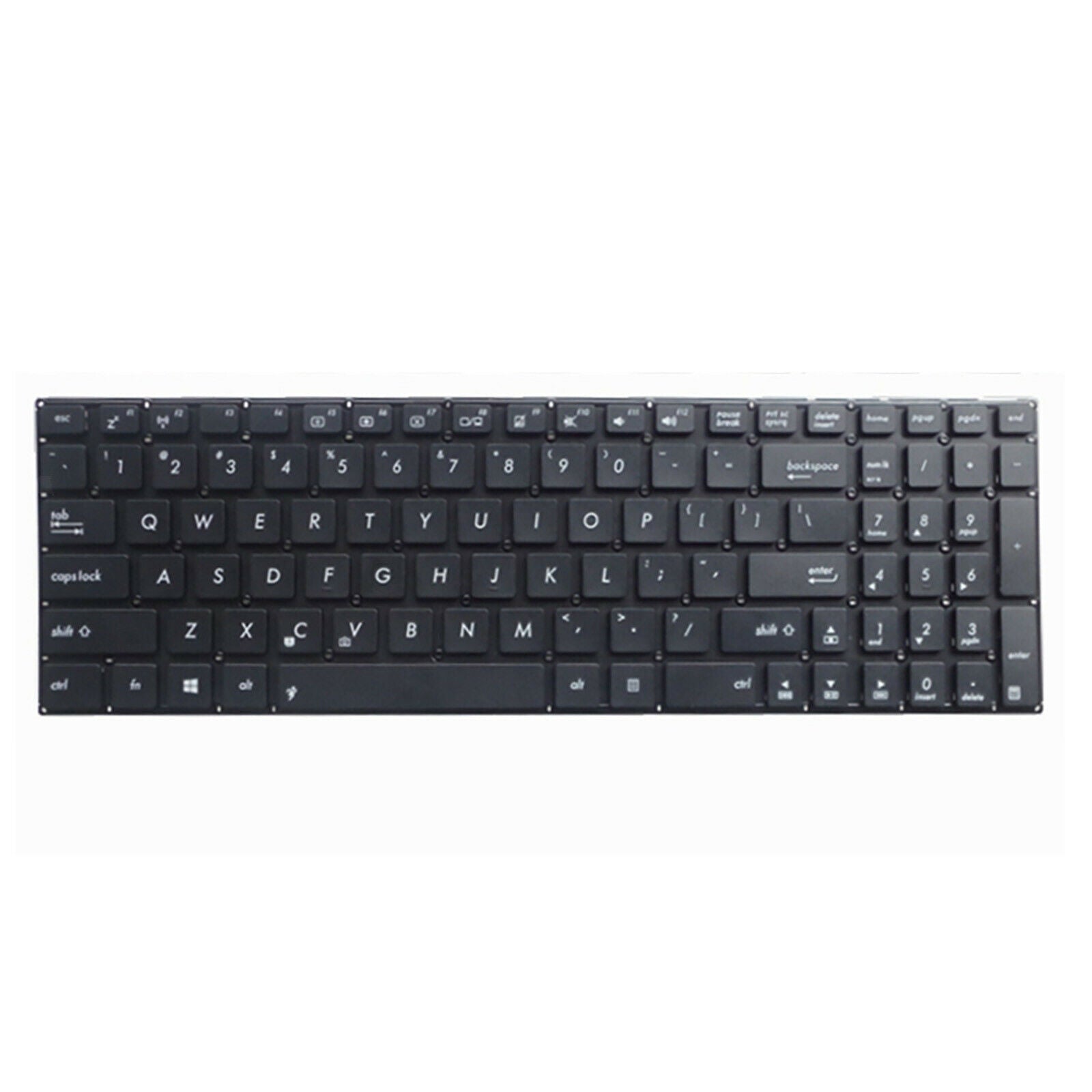 Full Keyboard English Black for ASUS K55 K55VD K55VM A55V X501A X501U A56