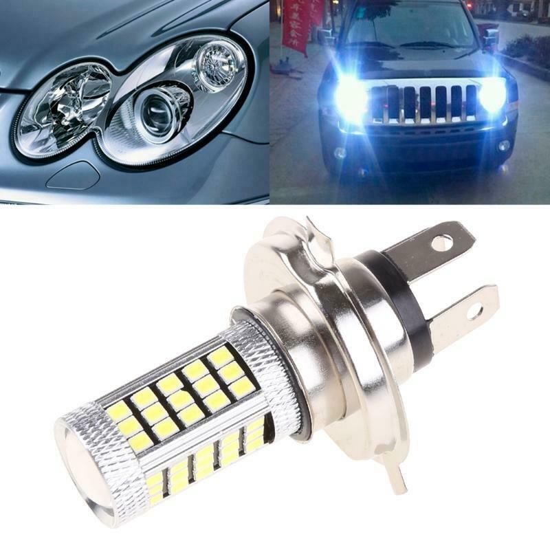 DC 12V H4 2835 66 LED 6000K Car Projector Fog Driving Light Bulb White New