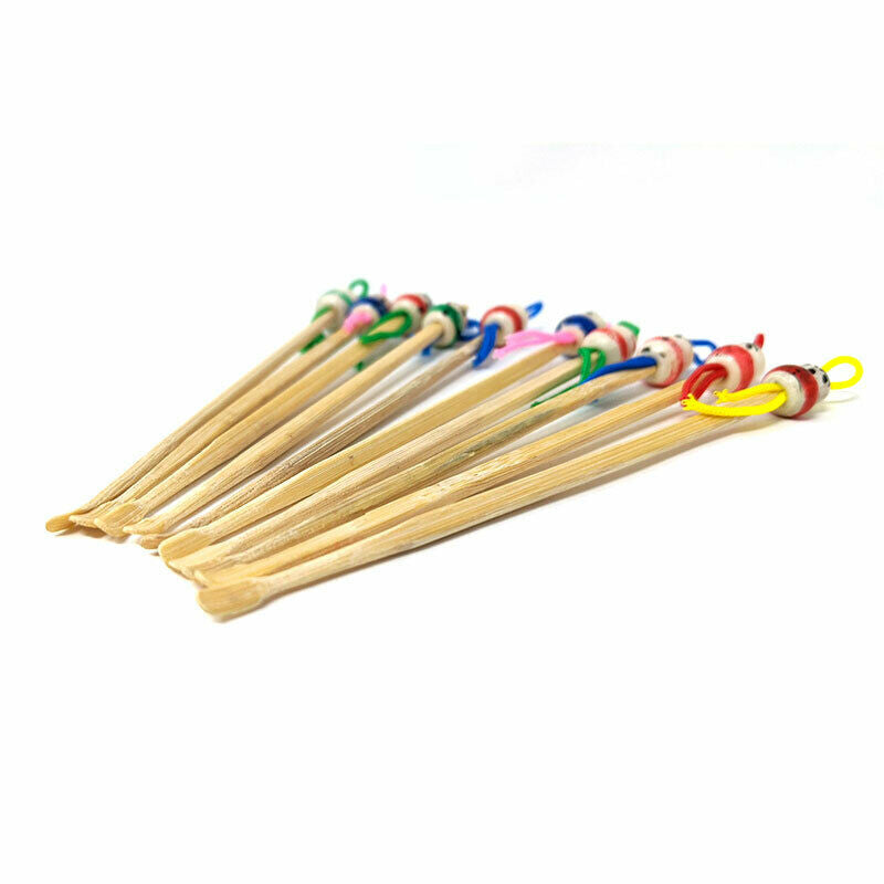 10 Cure-Oreilles Ecologic And Reusable IN Bamboo - New