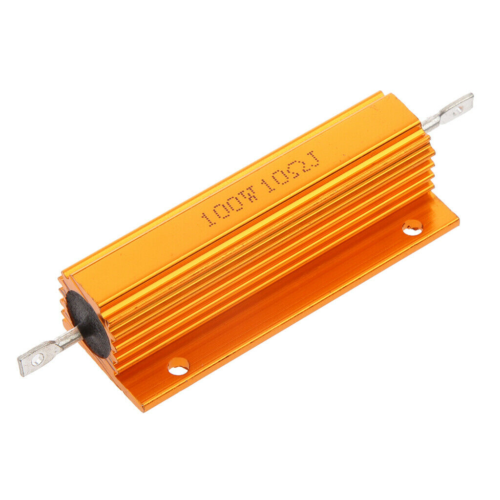 100W Durable Wire Case Housing Housing Assortment Electrical Resistor Aluminum