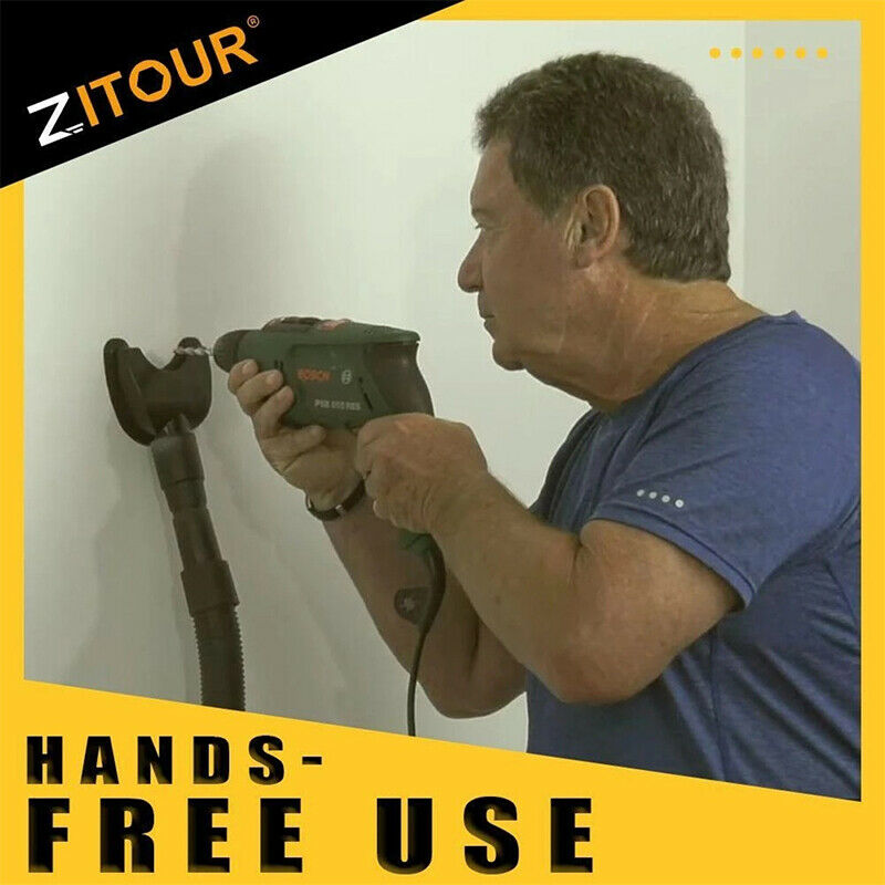 Hands-Free Dust Collector Guard Kit Universial Electric Drill Dust Woodworking