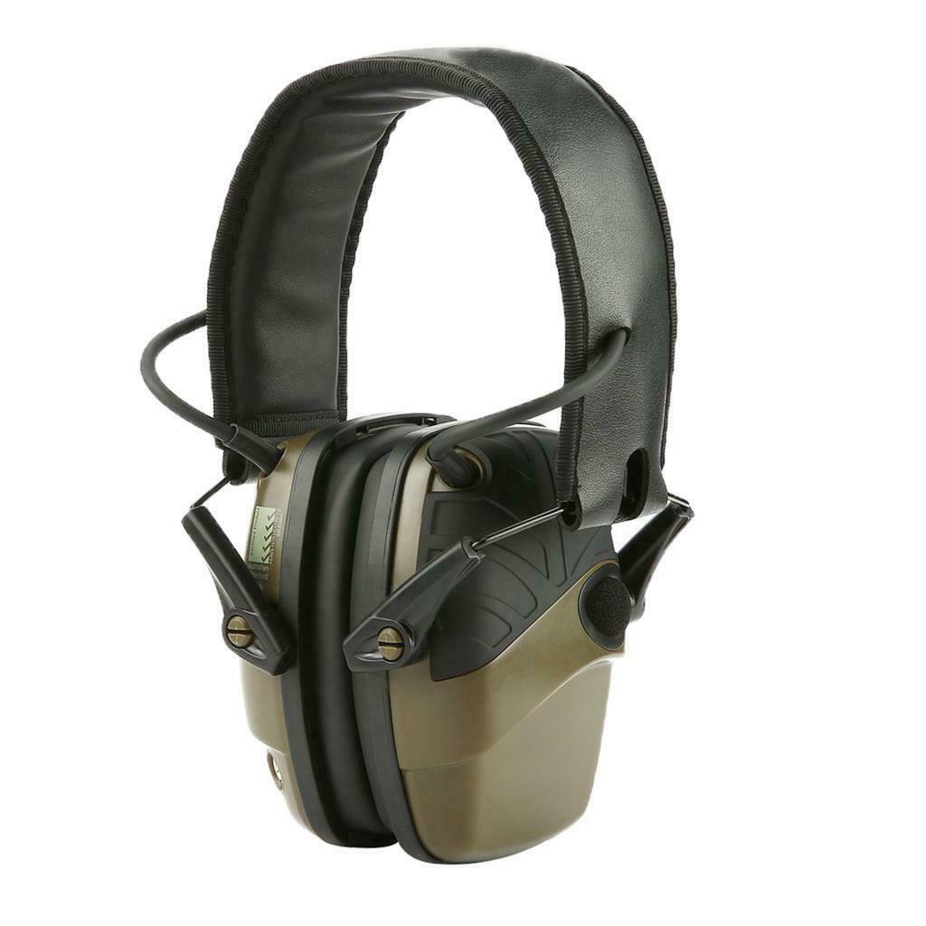 Professional Folding Padded Head Band Ear Defenders NNR 22db Green