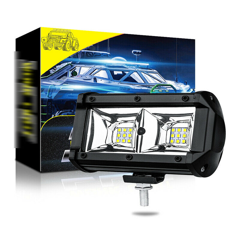 1PCS 5" 54W Car Truck Off-road SUV Fog Lamp LED Work Spot Light Bar 6500K IP67