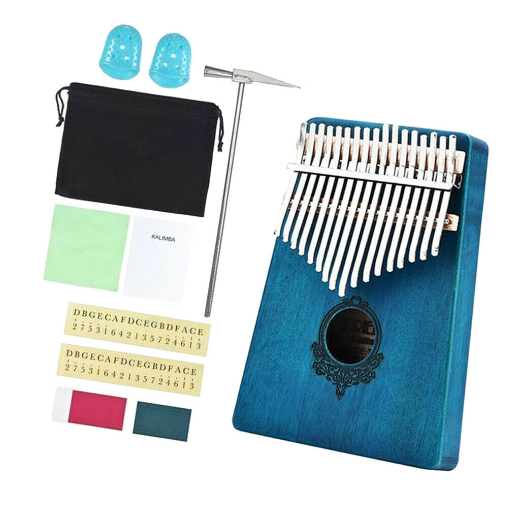 17-tone Thumb Piano Kalimba Finger Piano with Portable Bag