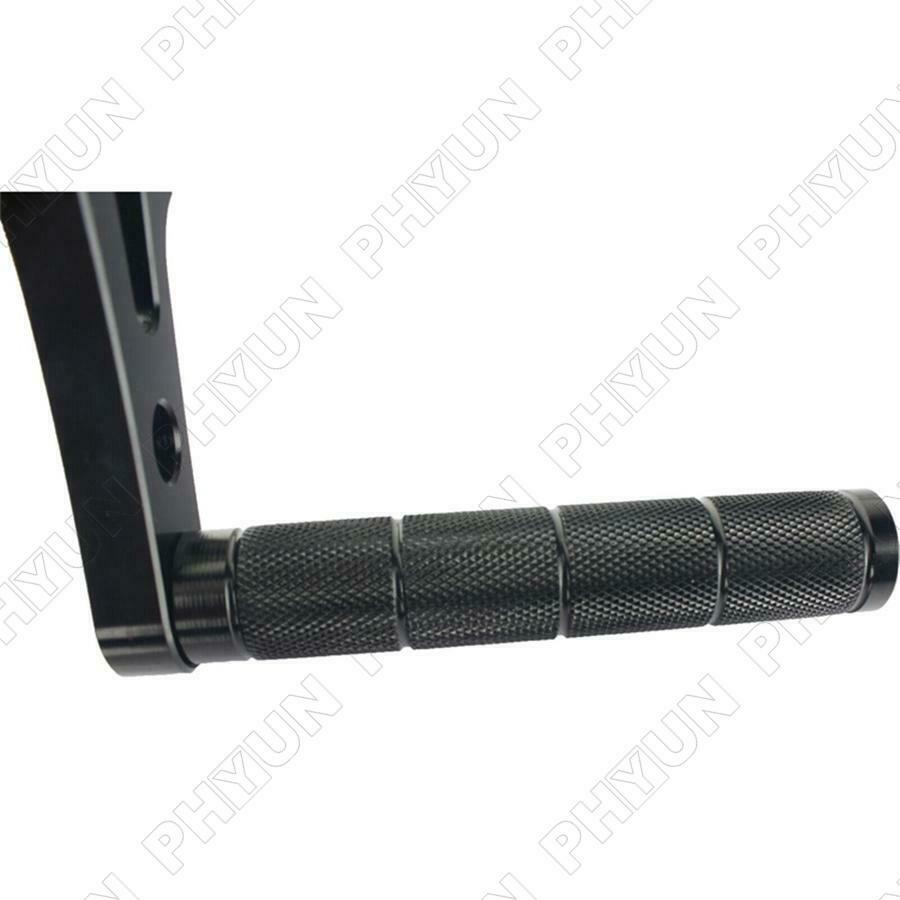 Universal Go Kart Foot Pedals Pegs Brake Accelerator Black Adjustable Aluminum