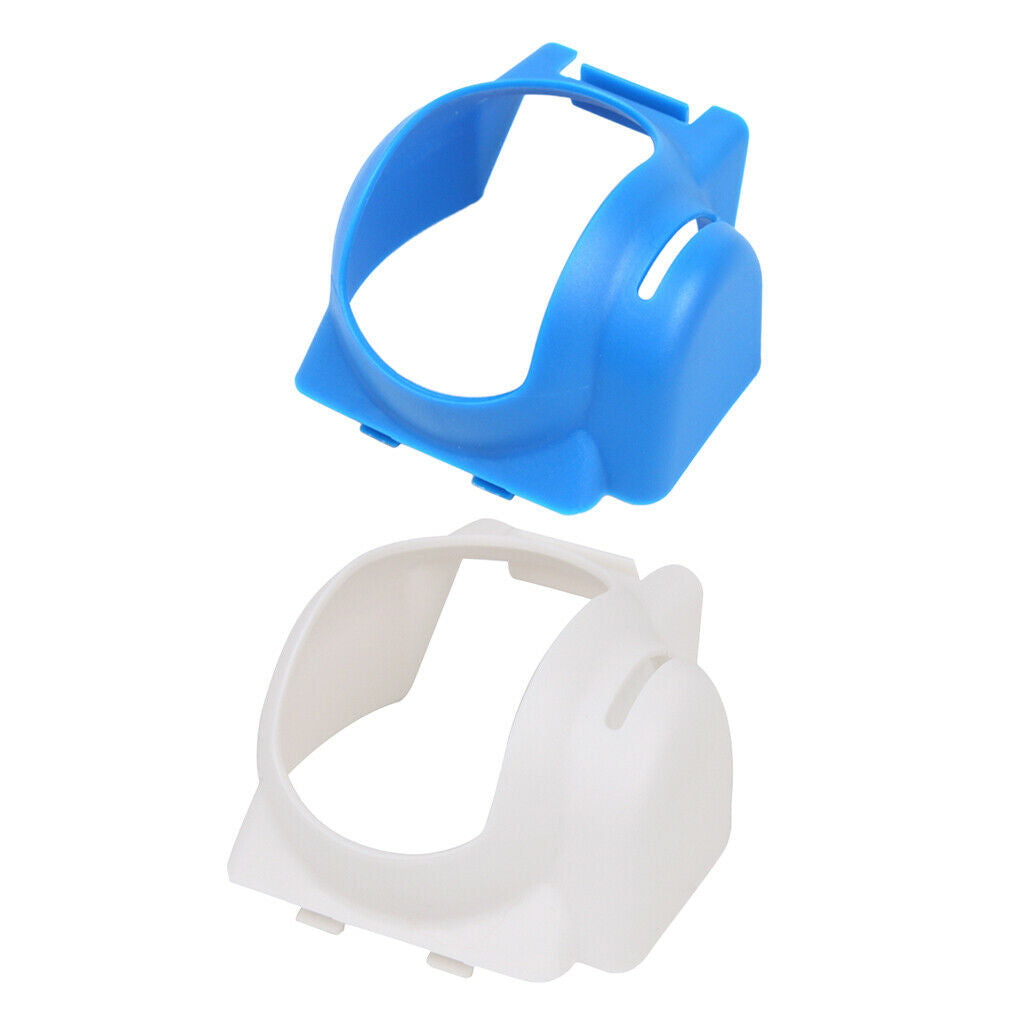 2x Drone Lens Hood Sun shade for Mavic Pro Anti-Glare Spare Parts White+Blue