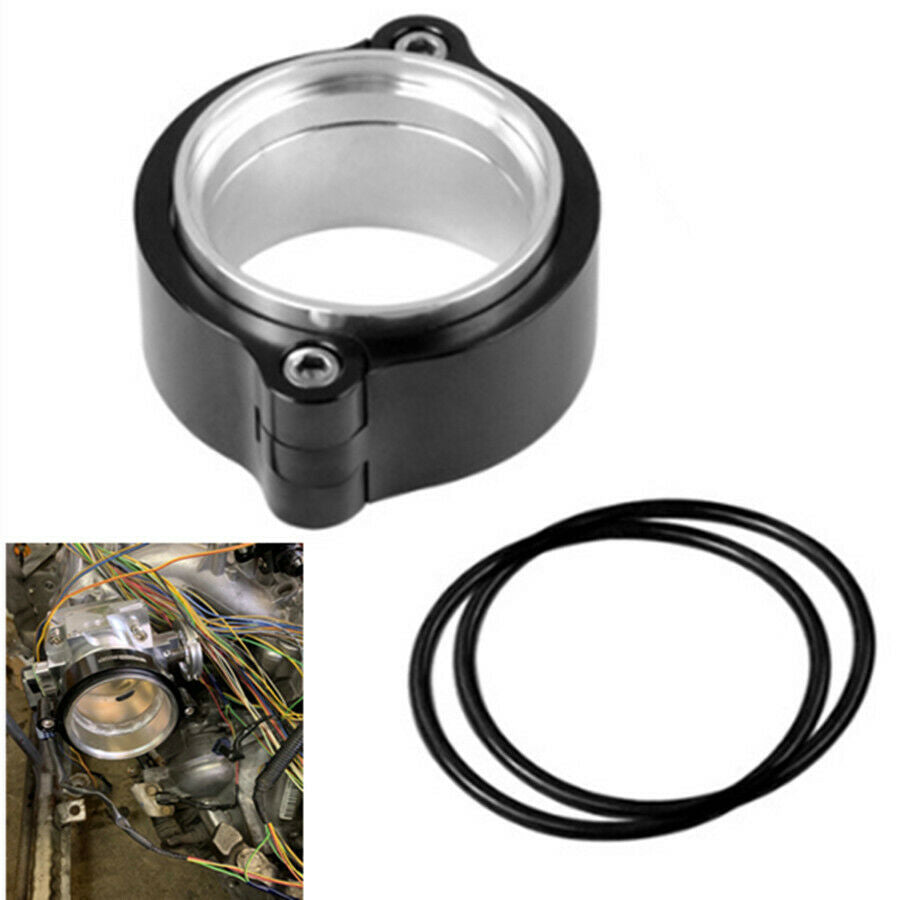 For 3" Turbo Pipe  Exhaust V-band Dump Clamp w Flange Assembly Anodized Clamp