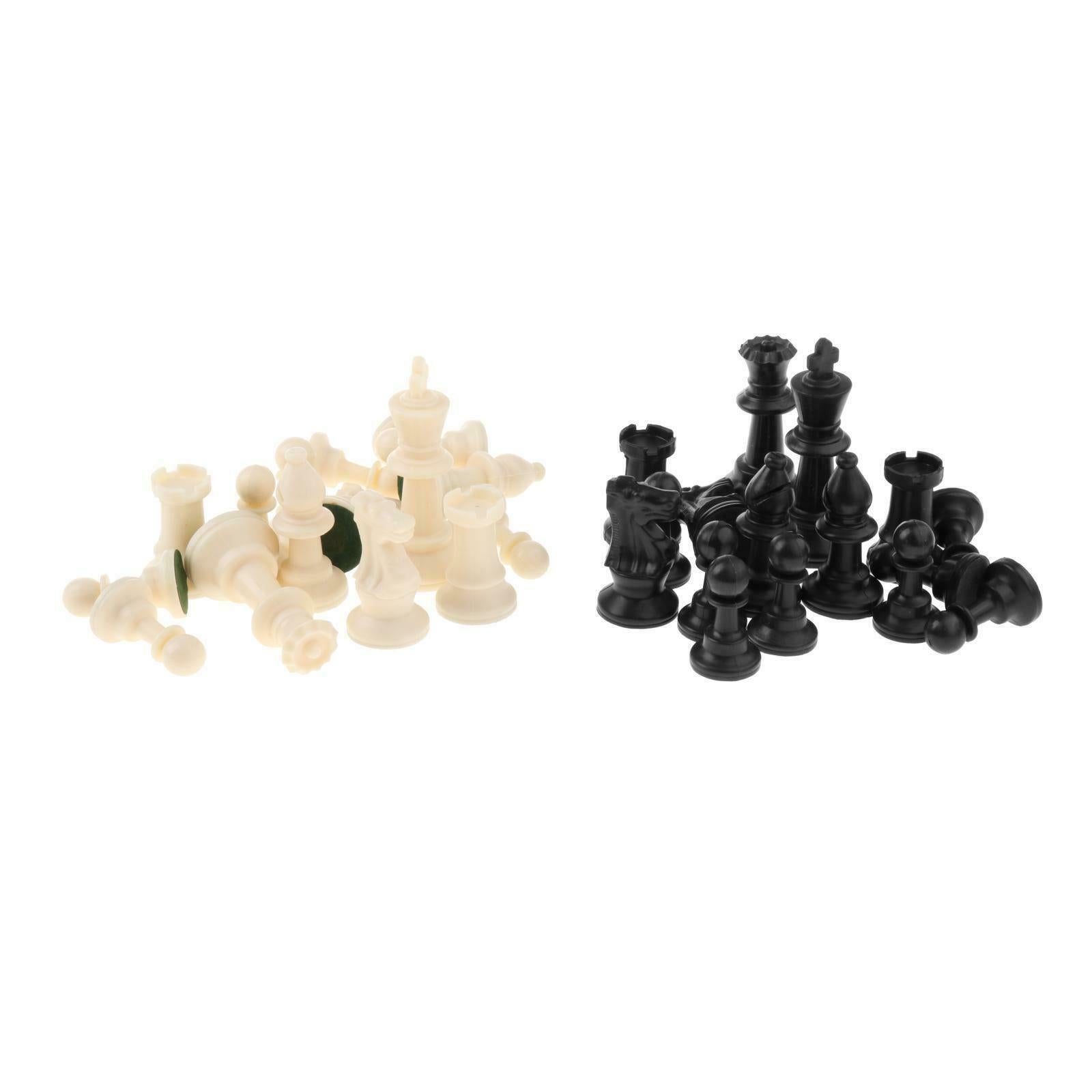 Portable Chess Set 20"x4" Tournament w/ Cylinder Bag for Kids Activities