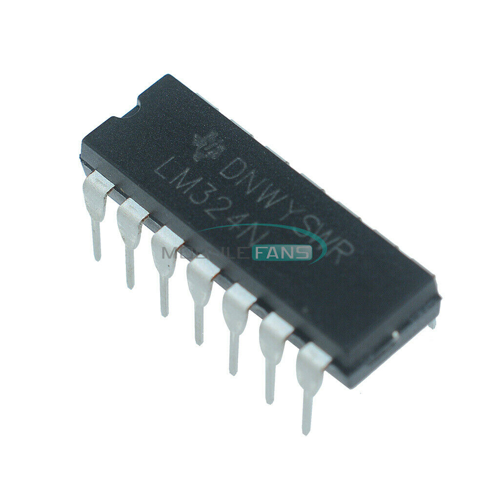 50PCS LM324N LM324 DIP-14 TI Low Power Quad Op-Amp IC DIP14