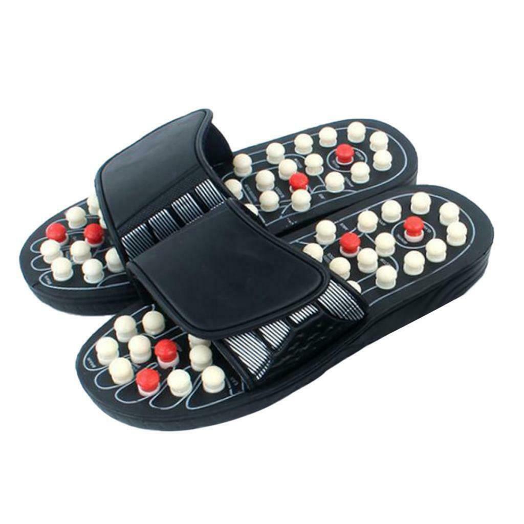 Indoor Non-Slip Foot Massage Slippers for Women Men Elderly 38/39/42/43