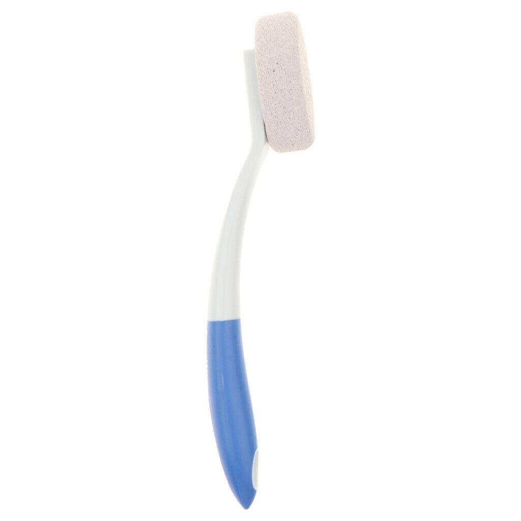 13.8 inch Long Handle Pumice Stone Brush Scrubber Bath Dry Dead Skin Remove
