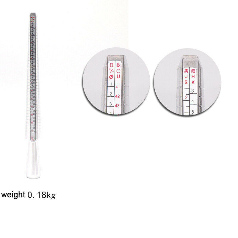 size stainless steel ring stick measuring hammer jewellry tool setDD
