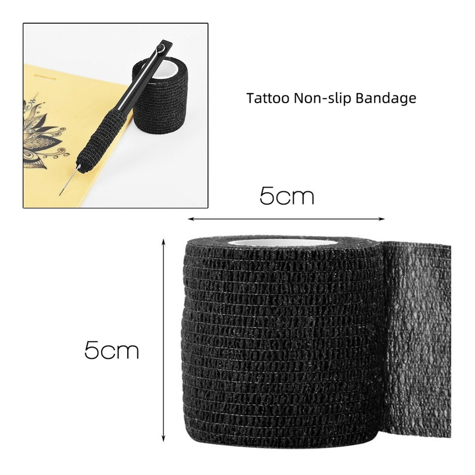 Tattoo Kit 3RL 5RL 7RL 9RL 1 pair M Tattoo Gloves 10pcs Tattoo Ink Caps Cups