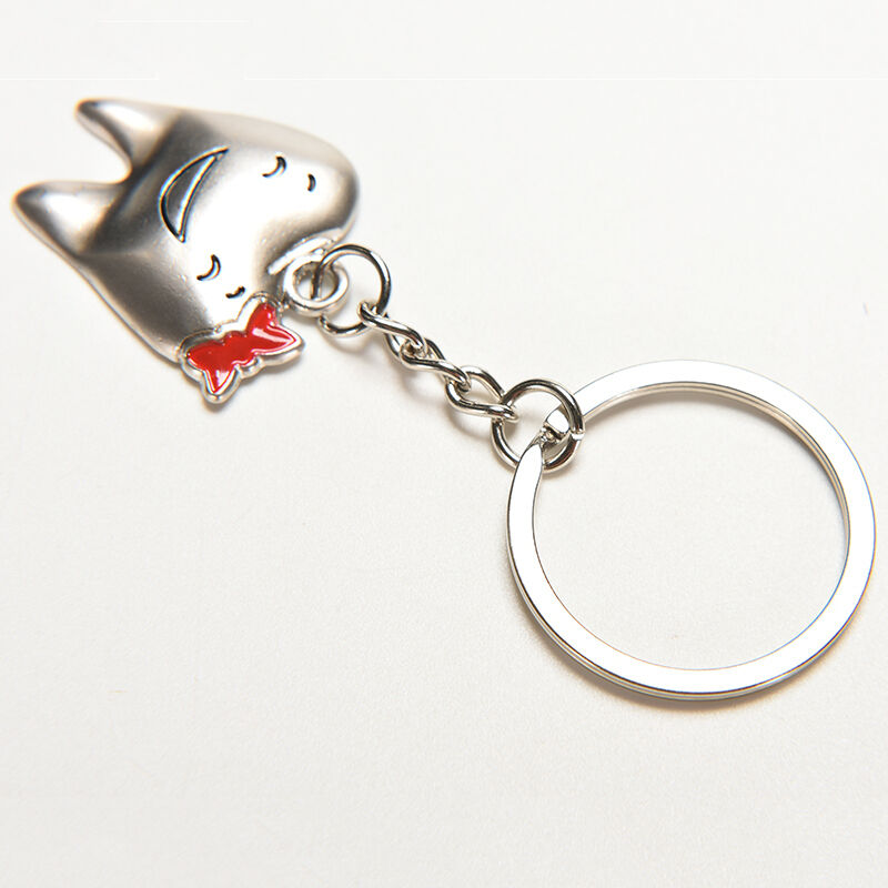 1Pair Tooth Couple Metal Keychain Keyring Gift For Lover Children Frien.l8