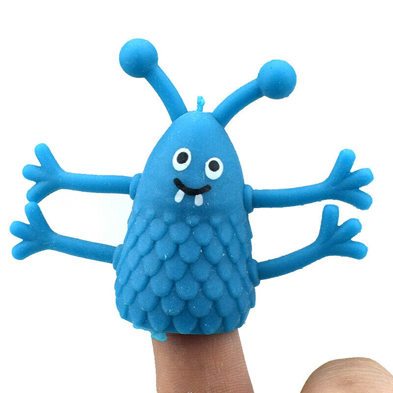 4Pcs/Set Expression Hand Puppet Children Finger Puppet Parent Storytellin.l8