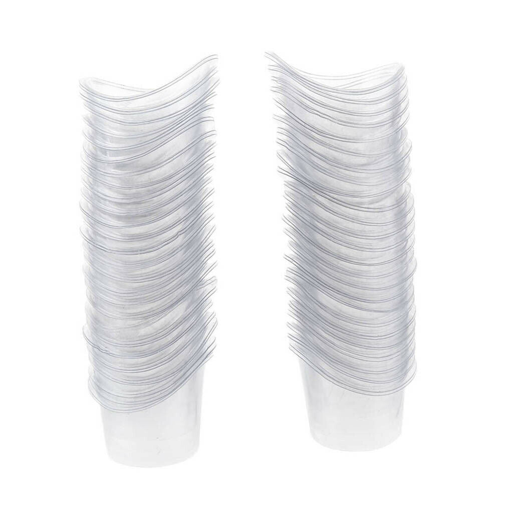 40 Pieces Disposable Clear Eye Wash Cups / 1.77 X 1.57 X 1.37 Inch