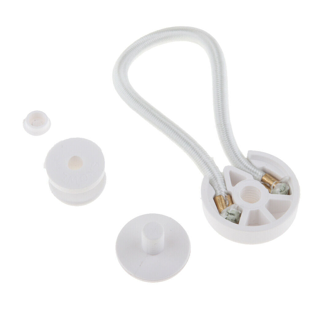 Bungee Ball Tarp Tie Down Cord - with White/Black Color