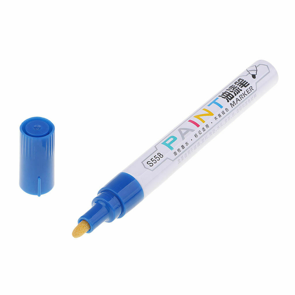 8 COLOR TYRE PERMANENT MARKER PEN PAINT WATERPROOF RUBBER TIRE TREAD MARKING
