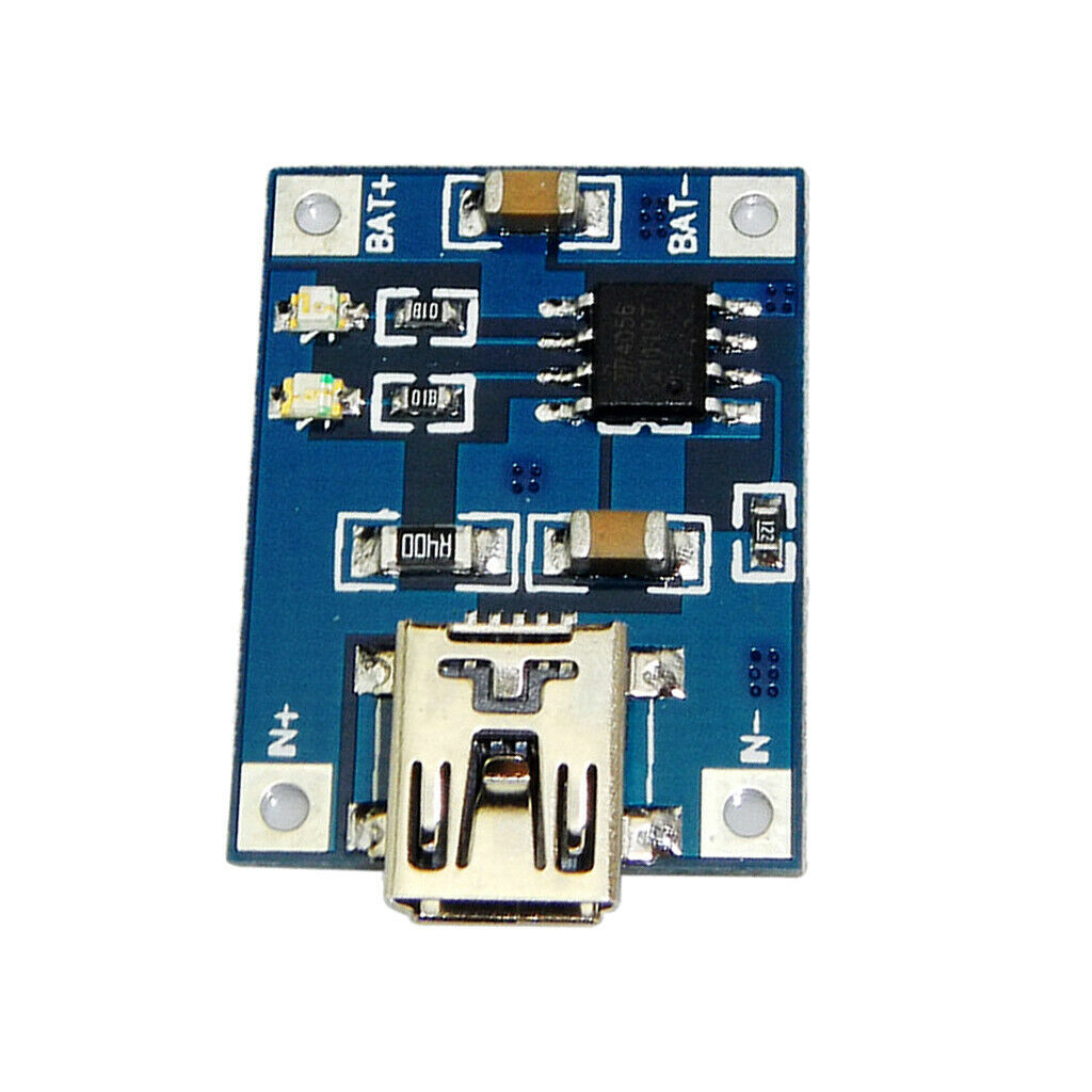 1A 4.5-5.5V Micro USB Lithium Battery Power Charger Module Pack of 10