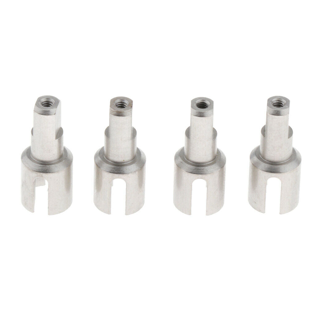 4pcs 1/14 RC Car Spare Parts Metal Differential Cups for Wltoys 144001
