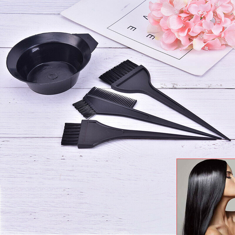 Hair Color Dye Bowl Comb Brushes Tool Kit Set Tint Coloring Dye Bowl Comb.l8